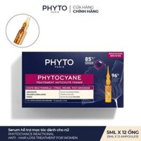 Serum điều trị rụng tóc cho nữ Phytocyane (Phyto Phytocyane Anti-Hair Loss Treatment)