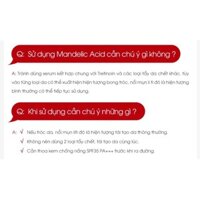 Serum Dr.Wu Mandelic Acid 5% Plus Tái Tạo Da Cho Da Mụn, Nhạy Cảm Chai 15ML Bản Đài Loan X5