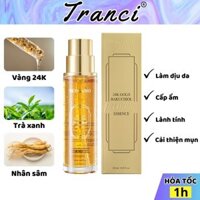 Serum dưỡng ẩm Bergamo tinh chất 24K giúp căng bóng da bổ sung collagen 110ml Tranci