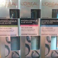 Serum dưỡng ẩm, cung cấp nước L'Oréal Hydra Genius Aloe Water