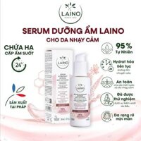 Serum Dưỡng Ẩm Cường Độ Cao Cho Da Khô Nhạy Cảm Laino Pháp 30ml 95% Tự Nhiên Chứa HA Cấp Ẩm Suốt 24h