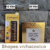 Serum dưỡng da Collagen tươi Ammud Multi Vita Capsule Ampoule 12 viên 28 viên c