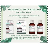 Serum dưỡng da Dr Medica cho da dầu mụn và sữa rửa mặt Dr Medica cleansing EMULSION 250mL(g)