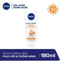 Serum dưỡng da Nivea Extra White Repair and Protect Deep White Essence 180ml