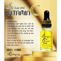 Serum Dưỡng Da Vitamin C N-Collagen (10ml) Chính Hãng, Ngừa Mụn, Mờ Nám, Se Khít Lỗ Chân Lông