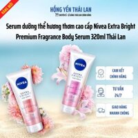 Serum dưỡng thể hương thơm cao cấp Nivea Extra Bright Premium Fragrance Body Serum 320ml Thái Lan