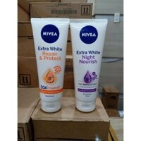 Serum dưỡng thể Nivea chống nắng ban ngày, dưỡng sáng ban đêm 200ml