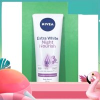 ]Serum Dưỡng Thể Nivea Trắng Da Ban Đêm 200ml VÀ BAN NGÀY 200ML