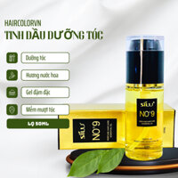 Serum dưỡng tóc làm mềm tóc tinh dầu dưỡng bóng tóc uốn duỗi nhuộm Silu hương nước hoa đậm đặc chai 60ml