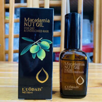 Serum dưỡng tóc Macadamia luodais nut 50ml oil mềm mượt óng ả, HƯƠNG THƠM QUYẾN RŨ, CHÍNH HÃNG