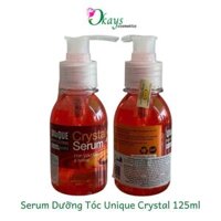 Serum dưỡng tóc Unique Crystal OK018 tinh dầu làm bóng và phục hồi tóc chẻ ngọn, hư tổn 125ml