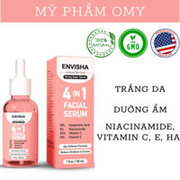 Serum dưỡng trắng da 4 IN 1 ENVISHA nâng cơ, chống lão hóa, dưỡng trắng, mờ nám tàn nhang