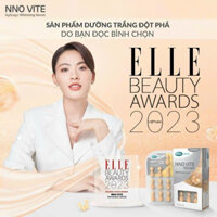 Serum dưỡng trắng da, mờ đốm nâu, đều màu da - Vitamin C, E,... - NNO VITE Mega We Care (H/30 viên)