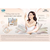 Serum dưỡng trắng da, mờ đốm nâu, đều màu da - Vitamin C, Vitamin E, Bisabolol - NNO VITE Mega We Care