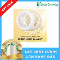 Serum Dưỡng Trắng Da Sakura Whitening Với Tinh Chất Làm Đẹp Từ Thiên Nhiên và Glutathione Ngăn Ngừa Thâm Nám, Tàn Nhang,