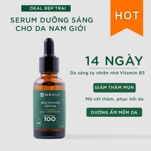 Serum dưỡng trắng da Menly 30ml