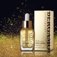 Serum Dưỡng trắng và ngừa nám từ trứng cá tầm Bergamo S9 Gold Caviar Ampoule