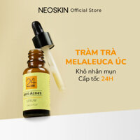 Serum Giảm Mụn Và Thâm Cấp Tốc 24H Tinh Dầu Tràm Trà Úc Anti Acnes NEOSKIN 20ml (Chai)