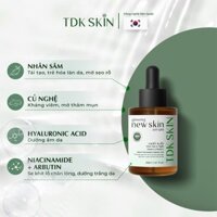 Serum giảm sẹo rỗ, mụn, giảm thâm Ginseng New Skin Serum 30ml - TDK SKIN