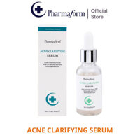 Serum giảm và ngăn ngừa mụn cho da mặt, se khít lỗ chân lông PHARMAFORM Acne Clarifying 30ml SKINCARE GIRL