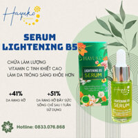 serum HAYUKO B5 100% thiên nhiên + Chất glycolic acid cùng họ AHA giúp dưỡng trắng da chống lão hoá