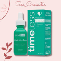 Serum Hồi Phục Da Timeless Vitamin B5 Hyaluronic Acid 30ml Cấp Nước, Phục Hồi Da, se khít lỗ chân lông - -