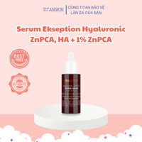Serum kẽm EKSEPTION Hyaluronic ZnPCA Mixlab 75ml HA + 1% ZnPCA Kiềm Dầu, Giảm Mụn, Giảm Viêm Mờ Thâm
