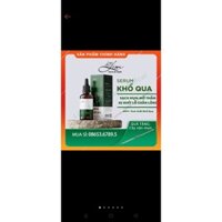 Serum Khổ Qua Giúp Giảm Mụn