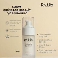 Serum khóa ẩm, tăng độ đàn hồi, chống lão hóa - Dr. SEA ANTI AGING EYE SERUM, Q10 & VITAMIN C