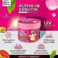 Serum Kích Trắng Body Alpha Arbutin Collagen UV New 500g Thái Lan