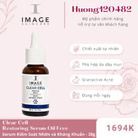 Serum Kiềm Nhờn Kháng Khuẩn Image Skincare Clear Cell Restoring Serum Oil-Free - Mỹ (2/25)