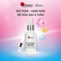 Serum KIHASU Collagen Peptide Kết Hợp Vitamin C Làm Mờ Thâm, Dưỡng Trắng Da, Giúp Da Trẻ Hơn 4 Tuổi Sau 2 Tháng Lọ 50ml