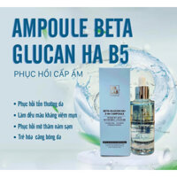 Serum KR.LAB BETA- GLUCAN HA+ 50ML hạn 2027 ampoule beta glucan HA+ B5 bakuchiol rose de seoul(VAT) TN-1