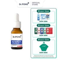 Serum làm mờ nếp nhăn, trắng da Dr.PONG Retinal-X Timeless Anti-Aging 15ml