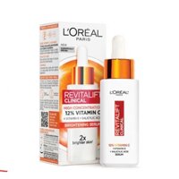 Serum Loreal giảm thâm nám-L'Oreal Paris Revitalift Derm Intensives 12% Pure Vitamin C + E + Salicylic Acid