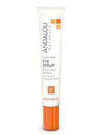 Serum mắt Andalou Naturals Luminous, dung tích 0.6 ounce.