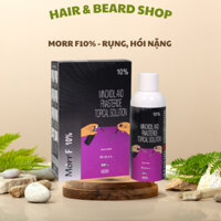 Serum Mọc Tóc Minoxidil & Finasteride 10% Morr F10 (60ml) Giúp Tóc Mọc Nhanh, Chắc Khỏe, Ngừa Hói Nặng, Giảm Nhờn Da Đầu