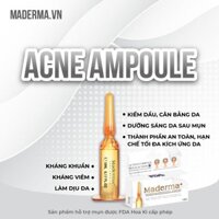 Serum Mụn ACNE AMPOULE MADERMA, dược mỹ phẩm được FDA Hoa kỳ chứng nhận