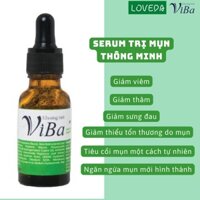 Serum mụn Viba tinh chất Tràm trà nọc ong giảm viêm, giảm sưng đau, giảm thâm, ngăn ngừa mụn mới hình thành - LOVEDA