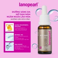 Serum nhau thai cừu dưỡng trắng da thiên nga Lanopearl White Swan Whitening Serum (25ml)