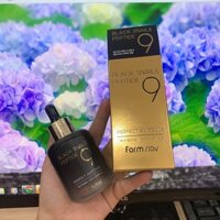 SERUM ỐC SÊN FARMSTAY BLACK SNAIL & PEPTIDE 9 PERFECT AMPOULE WHITENING/ANTI - WRINKLE 35ML