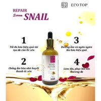 Serum Ốc Sên Snail Repair ECOTOP (50ml) Hàn Quốc