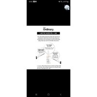 serum ordinary lactic acid 5% +ha