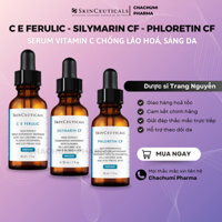 Serum Phloretin CF - C E Ferulic - Silymarin CF chống oxy hoá, sáng da, làm đều màu da Skinceuticals