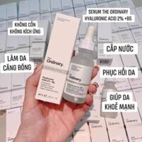 Serum phục hồi da mụn THE ORDINARY HYALURONIC ACID 2%+B5