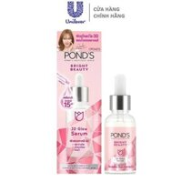Serum POND'S Hỗ Trợ Dưỡng Trắng, Mờ Thâm POND'S Bright Beauty 3D Glow Serum 30g
