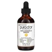 Serum PuraDor 20% Vitamin C, 4 fl oz (118 ml)