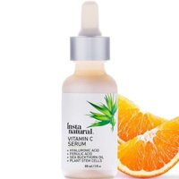 Serum Sáng Da, Mờ Thâm InstaNatural Vitamin C Hyaluronic Acid HA 25% 30ml Nội Địa Mỹ