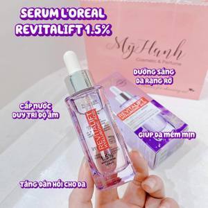 Serum siêu cấp ẩm sáng da L’oreal Paris Pure Hyaluronic Acid 1.5% (30ml)