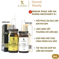 Serum siêu phục hồi da hư tổn trắng da, Xóa mờ các nếp nhăn, liền sẹo, làm đầy sẹo lõm 8ML - Super Reco Karmel(Kamel)